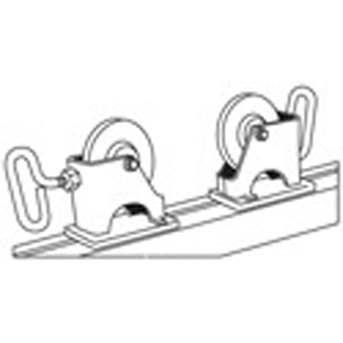 Support Adjust-A-Rolls, Capacit&eacute; de chargement 2000 lb, Capacit&eacute; max. de tuyau 36" Oxford Builders Supplies Inc