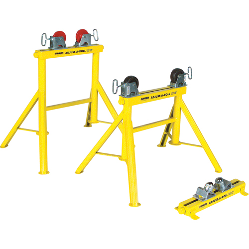 Support Adjust-A-Rolls, Capacit&eacute; de chargement 1000 lb, Capacit&eacute; max. de tuyau 36" Oxford Builders Supplies Inc
