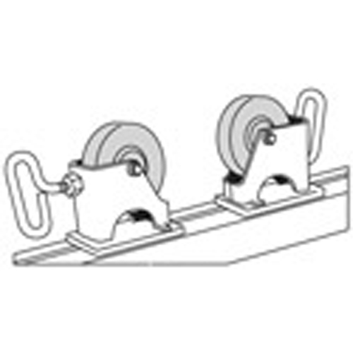 Support Adjust-A-Rolls, Capacit&eacute; de chargement 1000 lb, Capacit&eacute; max. de tuyau 36" Oxford Builders Supplies Inc