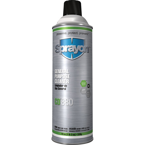 Nettoyant d'usage g&eacute;n&eacute;ral CD880, Canette a&eacute;rosol Oxford Builders Supplies Inc