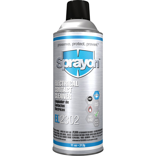 Nettoyant pour contacts &eacute;lectriques EL2302, Canette a&eacute;rosol Oxford Builders Supplies Inc