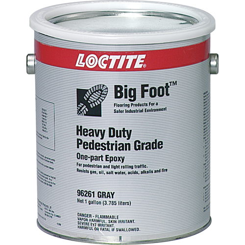 Big Foot Heavy Duty Pedestrian Grade Anti-Slip Coating, 1 gal., Epoxy-Based, Grey Oxford Builders Supplies Inc