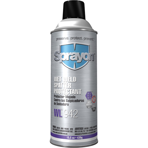 WL942 Wet Weld Spatter Protectant, Aerosol Oxford Builders Supplies Inc