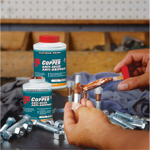 Copper Anti-Seize, 1/2 lbs., Bottle, 1800°F (982°C) Max Temp. Oxford Builders Supplies Inc
