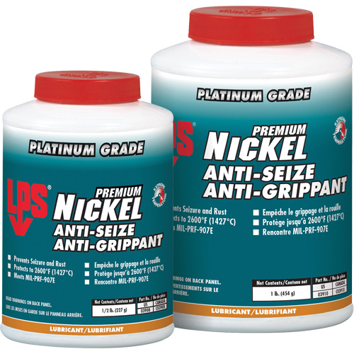 Antigrippant au nickel, Bouteille, 2600°F (1427°C) temp. max. Oxford Builders Supplies Inc