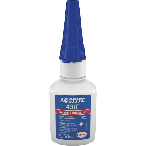 Adh&eacute;sif Super Bonder 422, Transparent, Bouteille, 1 liq. oz. Oxford Builders Supplies Inc