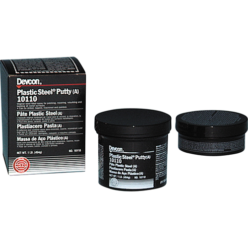 Mastic Plastic Steel 5 Minute, 1 lb, R&eacute;cipient Oxford Builders Supplies Inc
