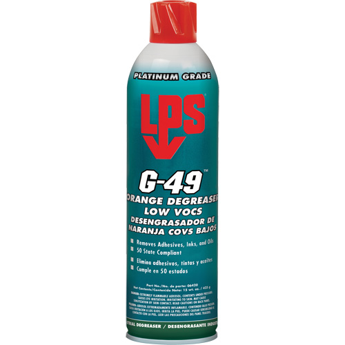 G-49 Low VOC Orange Degreaser, 15 oz. Oxford Builders Supplies Inc