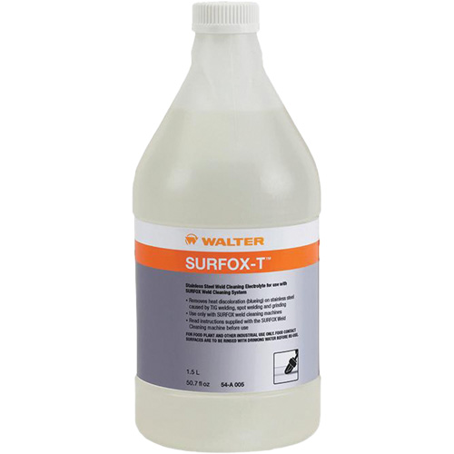Nettoyant de soudures SURFOX-T, 1,5 L, Bouteille Oxford Builders Supplies Inc