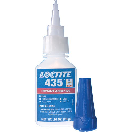 Adh&eacute;sif instantan&eacute;  431 pour toute surface, Transparent, Bouteille, 20 g Oxford Builders Supplies Inc