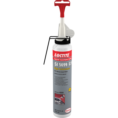 Compos&eacute; &agrave; joints de silicone 5699 RTV, Tube, Gris Oxford Builders Supplies Inc