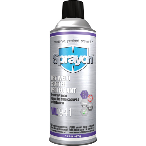 Poudre anti-&eacute;claboussures pour soudeurs Wl941, Canette Oxford Builders Supplies Inc