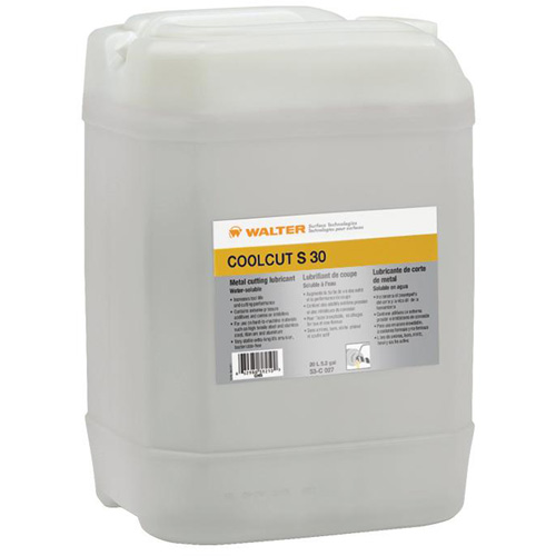 COOLCUT S-30 Water-Miscible Cutting Lubricant, 20 L Oxford Builders Supplies Inc
