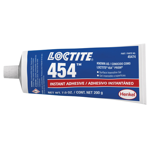 Gel de fixation insensible &agrave; la surface 454, Transparent, Tube, 200 g Oxford Builders Supplies Inc