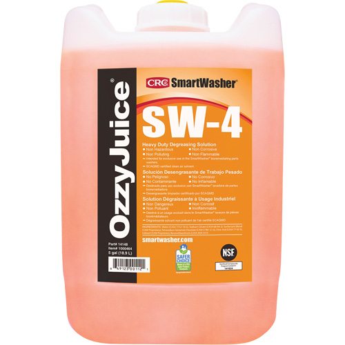 Smartwasher&reg; Industrial Grade Cleaning Solution, Jug Oxford Builders Supplies Inc