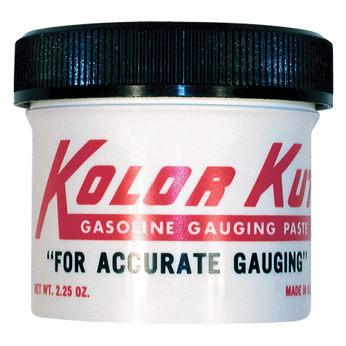 P&acirc;te de jaugeage d'essence Kolor Kut , Cruche Oxford Builders Supplies Inc