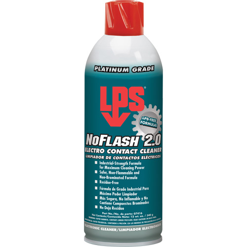 Nettoyants de contacts &eacute;lectriques NoFlash 2.0, Canette a&eacute;rosol Oxford Builders Supplies Inc