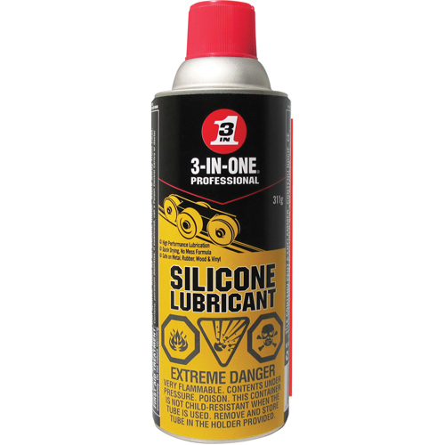 3-IN-1&reg; Silicone Lubricant, Aerosol Can Oxford Builders Supplies Inc