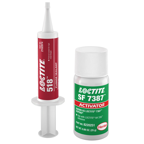 518 Flange Sealant, Syringe, Red Oxford Builders Supplies Inc
