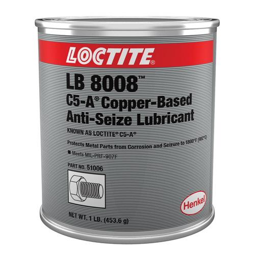 Antigrippant &agrave; base de cuivre Loctite C5-A, 1 lb, Canette, 1800°F (982°C) Temp&eacute;rature max. Oxford Builders Supplies Inc