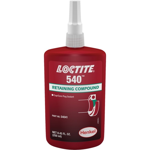 Loctite&reg; 540 Retaining Compound, 250 ml, Bottle, Blue Oxford Builders Supplies Inc