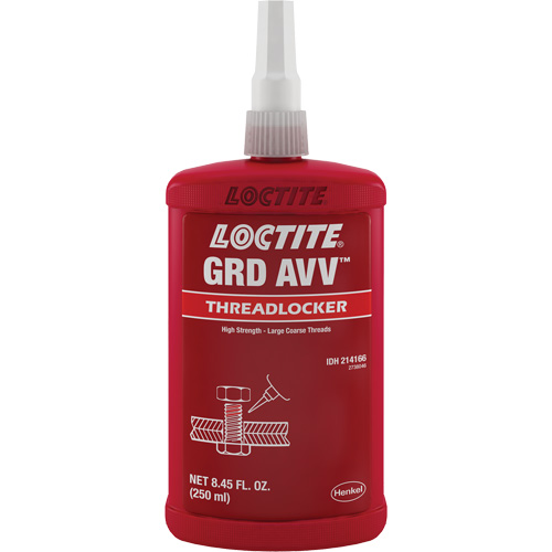 Compos&eacute; de blocage de calibre lettre AVV, Rouge, &eacute;lev&eacute;, 250 ml, Bouteille Oxford Builders Supplies Inc