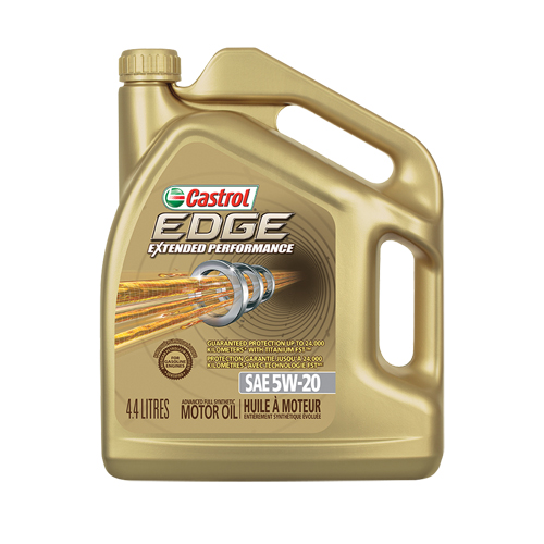 Huile &agrave; moteur 5W20 EP EDGE, 4,4 L, Cruche Oxford Builders Supplies Inc
