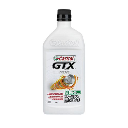 GTX&reg; DIESEL 15W40 Motor Oil, 1 L, Bottle Oxford Builders Supplies Inc