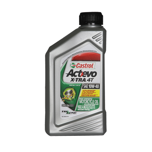 ACTEVO&reg; 4T 10W40 Motorcycle Oil, 946 ml, Bottle Oxford Builders Supplies Inc