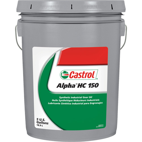 3660 Alpha HC EP 150 Synthetic Industrial Gear Oil, 18.93 L Oxford Builders Supplies Inc