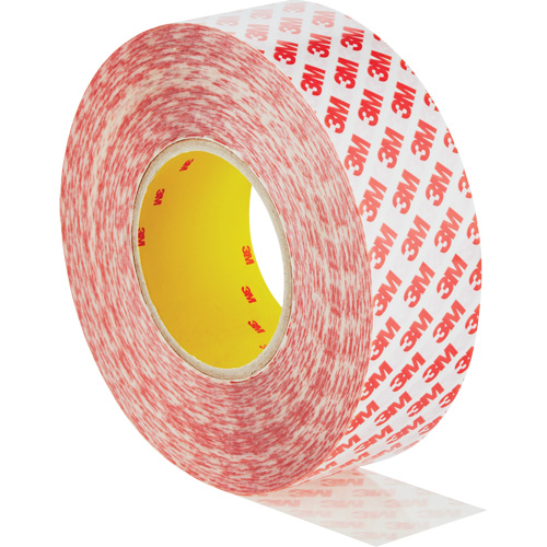 Double-Sided Adhesive Tape, Polyester, 50 mm (1.96") W x 50 m (164') L, 8 mils Thick Oxford Builders Supplies Inc