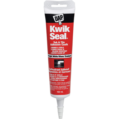 Produit d'&eacute;tanch&eacute;it&eacute; adh&eacute;sif pour cuisines et salles de bain Kwik Seal Oxford Builders Supplies Inc