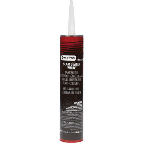 Produit d'&eacute;tanch&eacute;it&eacute; et de calfeutrage automatique Dynatron, 12 oz, Cartouche, Blanc Oxford Builders Supplies Inc