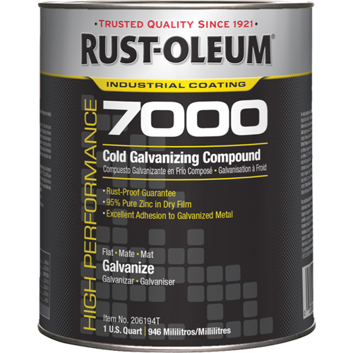 High-Performance 7000 System Cold Galvanizing Compound, Can Oxford Builders Supplies Inc