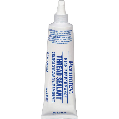 Scellant pour filetage haute performances, Tube, 250 ml, -54° C - 149° C/-65° F - 300° F Oxford Builders Supplies Inc
