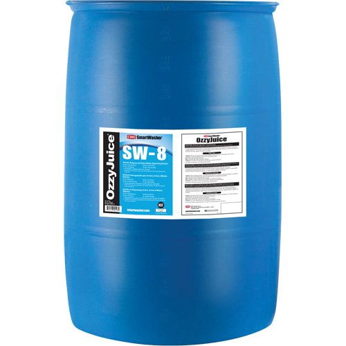 Produit d&eacute;graissant SmartWasher OzzyJuice SW-8 pour a&eacute;ronefs, armes et une s&eacute;lectin de m&eacute;taux, Baril Oxford Builders Supplies Inc