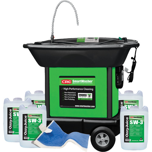 Trousse de bassin de nettoyage de pi&egrave;ces lourd SmartWasher SW-337 Oxford Builders Supplies Inc