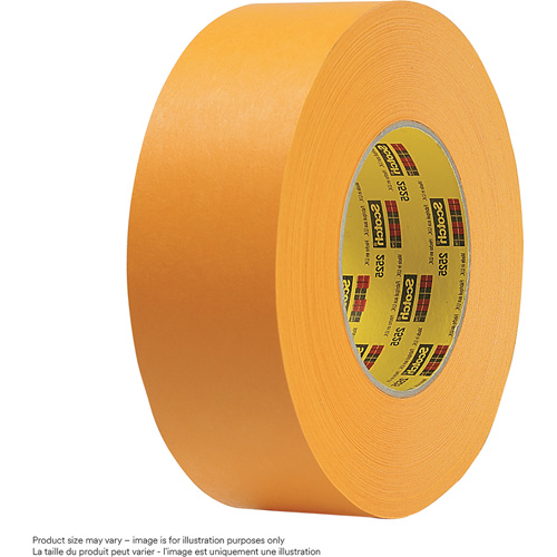 Performance Flatback Tape 2525, 72 mm (3") x 55 m (180'), Yellow Oxford Builders Supplies Inc