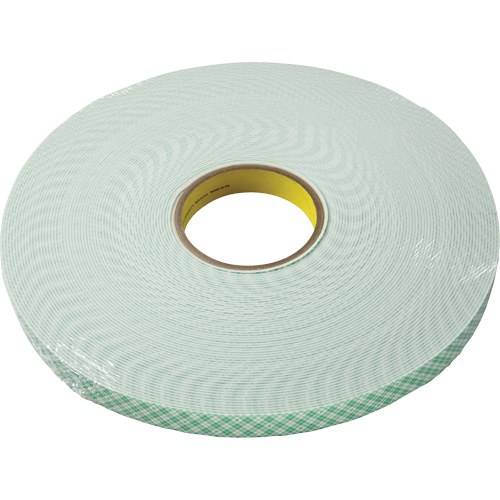 Double-Coated Urethane Foam Tape, 33 m (108') L x 9.5 mm (3/8") W, 60 mils, Urethane Oxford Builders Supplies Inc