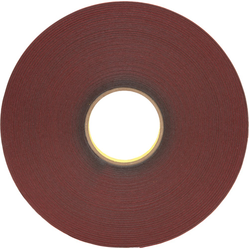 VHB Tape 4646, 33 m (108') L x 12.7 mm (1/2") W, 25 mils, Acrylic Oxford Builders Supplies Inc