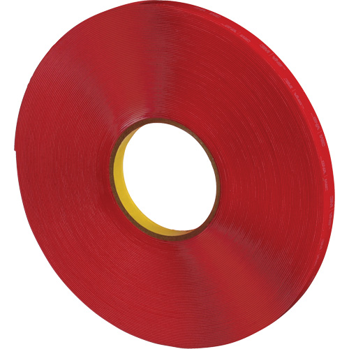 VHB Tape, 33 m (108') L x 12 mm (1/2") W, 40 mils, Acrylic Oxford Builders Supplies Inc