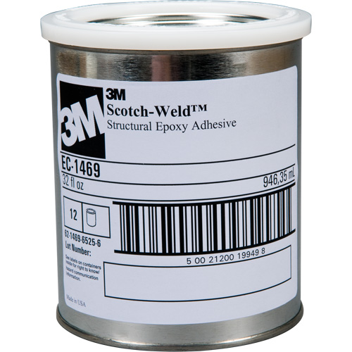 Scotch-Weld Adhesive, 0.94 L, Pail, One-Part, Off-White Oxford Builders Supplies Inc