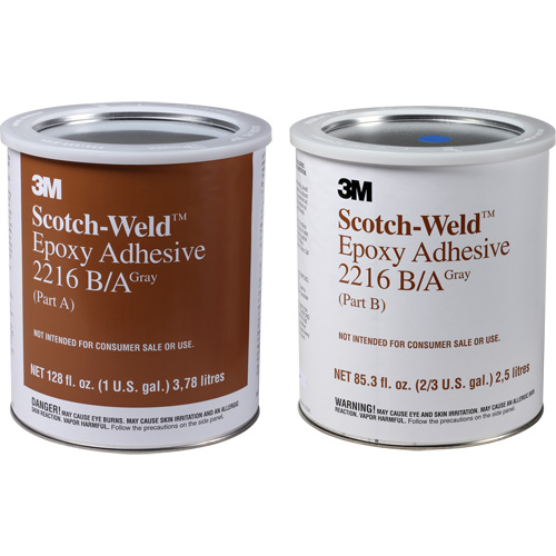 Scotch-Weld Adhesive, 1 gal., Pail, Two-Part, Grey Oxford Builders Supplies Inc