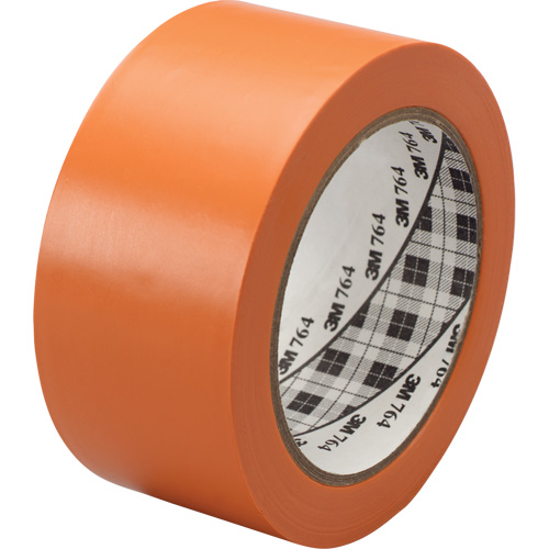 764 General-Purpose Vinyl Tape, 25.4 mm (1") W x 32.9 m (108') L, 5 mils, Orange Oxford Builders Supplies Inc