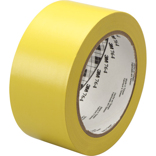 764 General-Purpose Vinyl Tape, 1245 mm (49") W x 32.9 m (108') L, 5 mils, Yellow Oxford Builders Supplies Inc