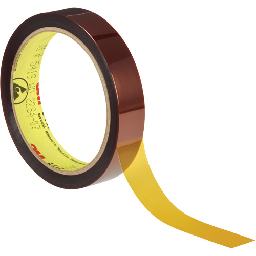 Ruban &agrave; base de polyimide produisant peu de statique 5419, 19 mm (3/4") x 33 m (108'), Brun Oxford Builders Supplies Inc