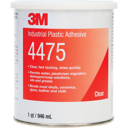 Adh&eacute;sif industriel pour les plastiques Scotch-Weld Oxford Builders Supplies Inc