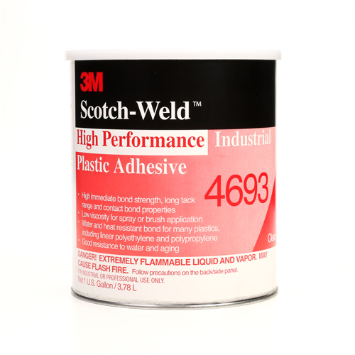 Adh&eacute;sif en plastique industriel haute performance, 1 gal., Gallon, Jaune Oxford Builders Supplies Inc