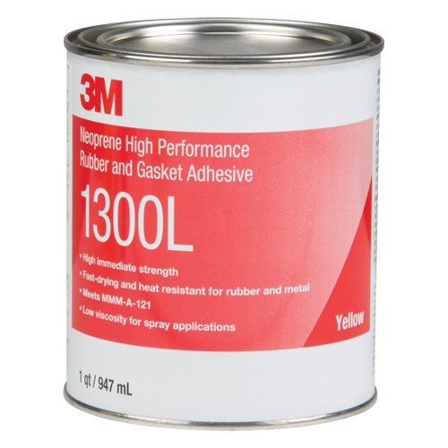 Rubber & Gasket Adhesive, Can, Yellow Oxford Builders Supplies Inc