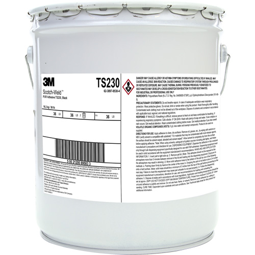 Scotch-Weld PUR Adhesive, 5 gal, Pail, Clear Oxford Builders Supplies Inc